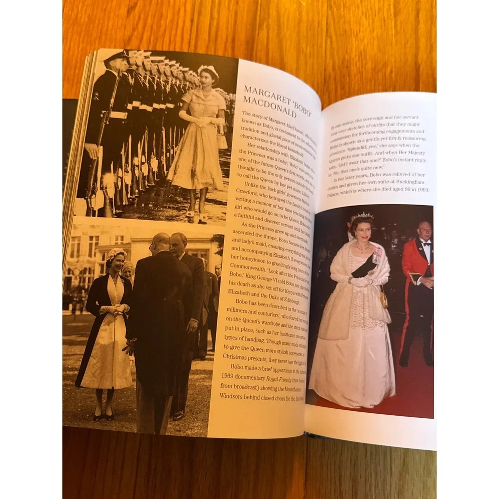 The Queen 70 Years of Majestic Style Bethan Holt Hardcover Fashion History Book